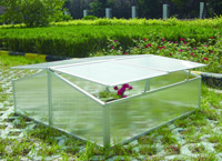 Fr�hbeet doppelt mit geteilten Deckeln