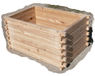 Hochbeet klein aus L�rche