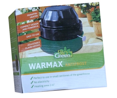 Gew�chshausheizung Warmax Antifrost f�r Petroleum