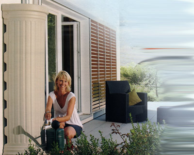 Säulen Wandtank Säulen Wandtank