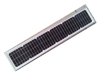Solarmodul 12 Volt und 20 Watt f�r Leuchtreklamen und Schaufensterbeleuchtung