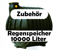 Zubehör zur Regenwasserzisterne 10000 Liter Zubehör zur Regenwasserzisterne 10000 Liter