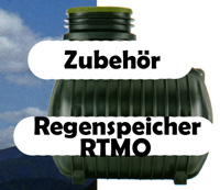 Zubehör für Regenwasserauffangbehälter RTMO Zubehör für Regenwasserauffangbehälter RTMO